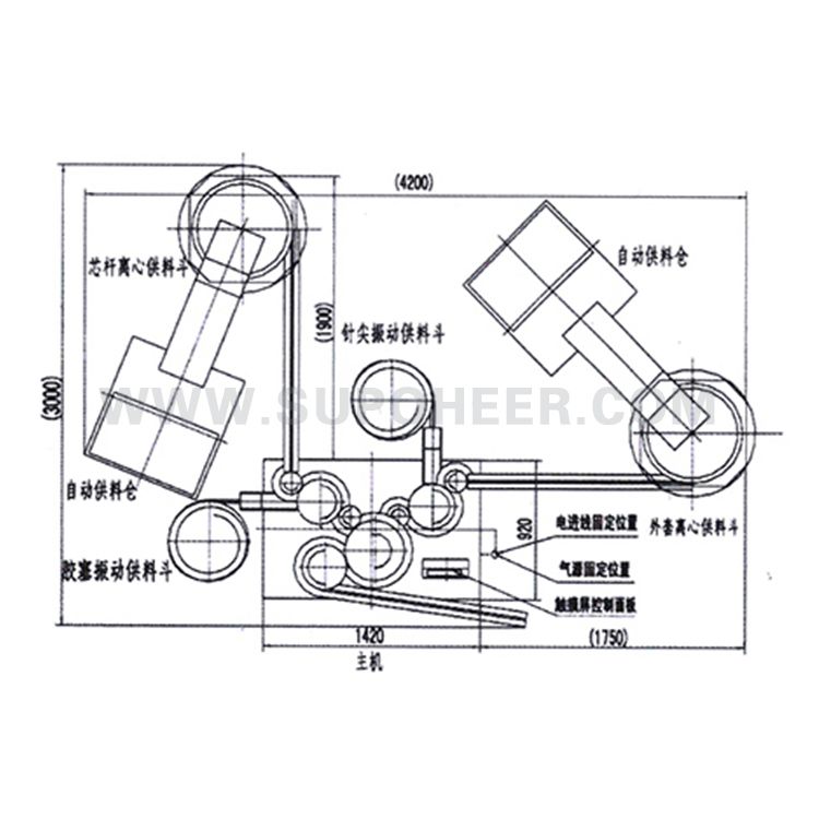 Automatic Assembly Machine of Injector luer sllp 2ml