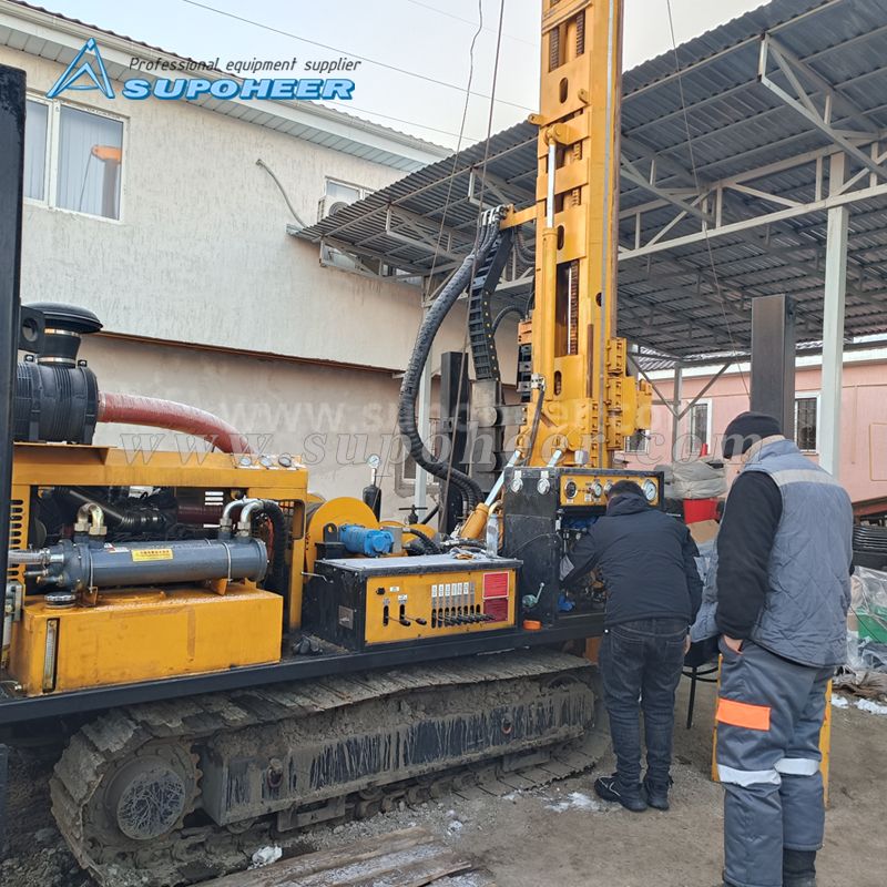 Fully Hydraulic Rope Core Drilling Rig Model 1800X